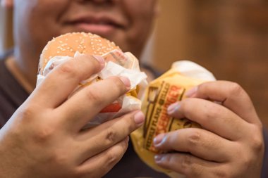 Sığır eti peynirli burger