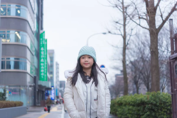 Menina japonesa bonito — Fotografia de Stock