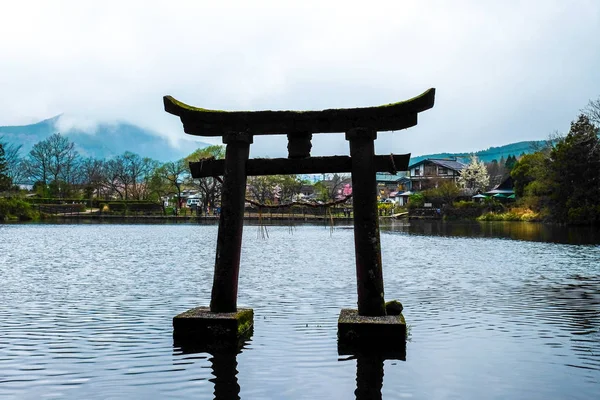 Japonya'da Yufuin bahar toplayan 