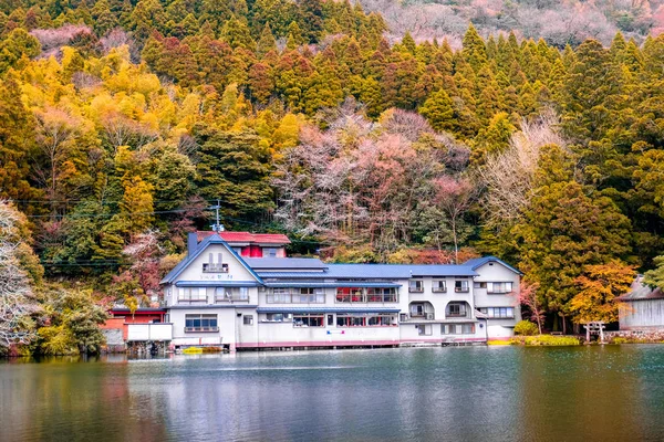 The spring scenery of Yufuin in Japan — Stock Photo, Image