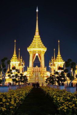 Kraliyet krematoryum için Hm Kral Bhumibol Adulyadej Bangkok Tayland