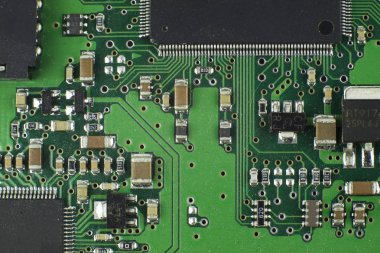 Elektronik komponentler / makro ateş
