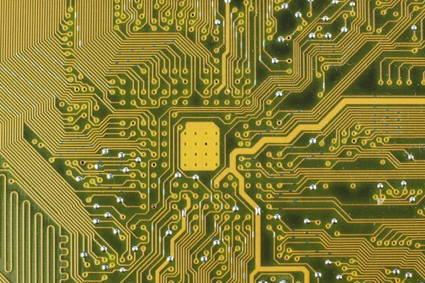 Elektronische componenten / macro schieten — Stockfoto