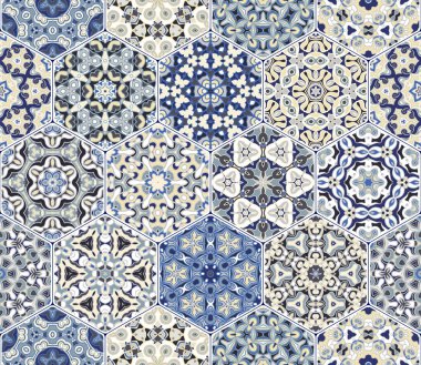 Doğu Dikişsiz desen döşemelerini