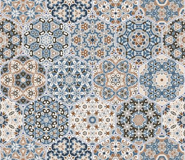 Doğu Dikişsiz desen döşemelerini