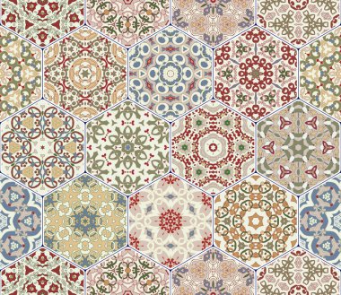 Doğu Dikişsiz desen döşemelerini