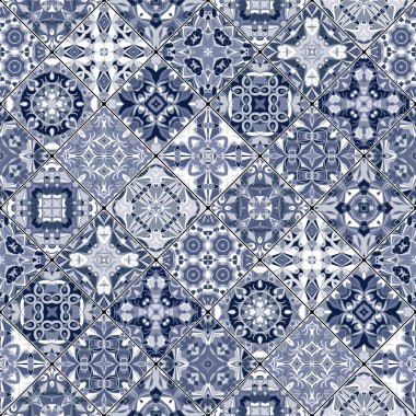 Kare mozaik seamless modeli