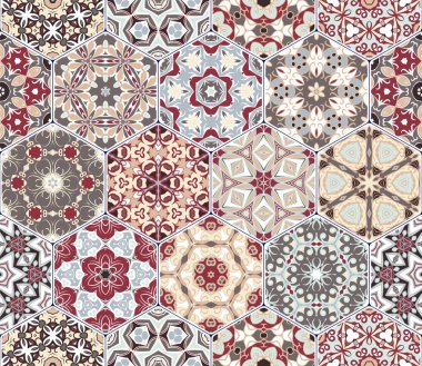 Soyut Dikişsiz desen döşemelerini