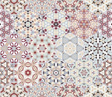 Soyut Dikişsiz desen döşemelerini