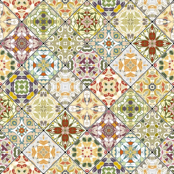 Oryantal tarzı kare artıkları.