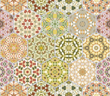 Parlak Dikişsiz desen döşemelerini.