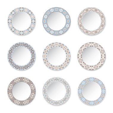 Dekoratif tabak seti