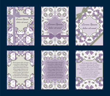 tebrik kartları kümesi