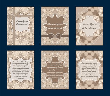 tebrik kartları kümesi