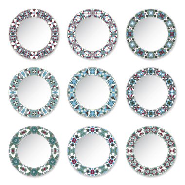 Dekoratif tabak seti