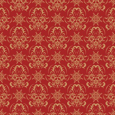 Dikişsiz damask deseni