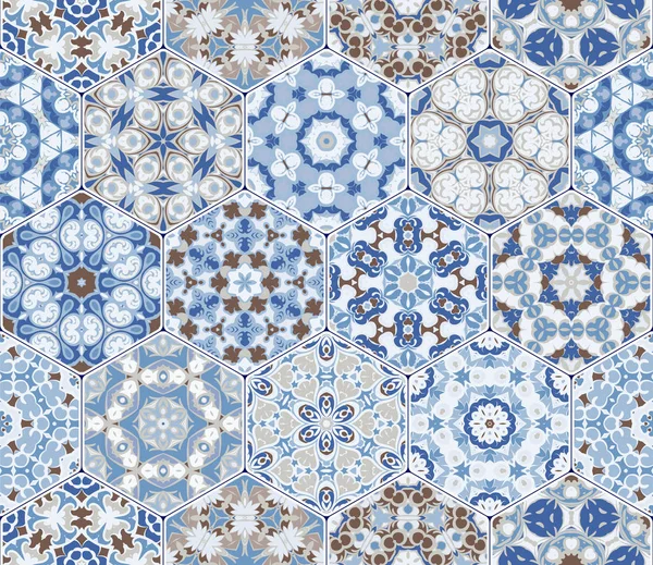 Vektör altıgen şekillerinin ayarla.