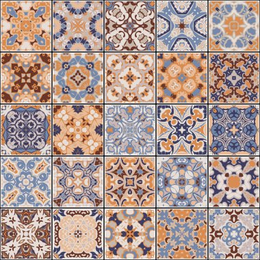 Koleksiyonu farklı vintage döşeme