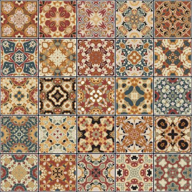 Koleksiyonu farklı vintage döşeme