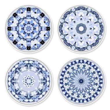 Dekoratif tabak seti