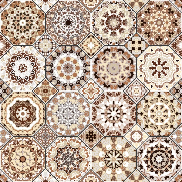 Sekizgen ve kare desenleri.