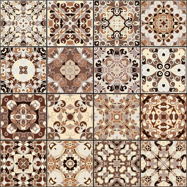 Коллекция керамической плитки — стоковый вектор