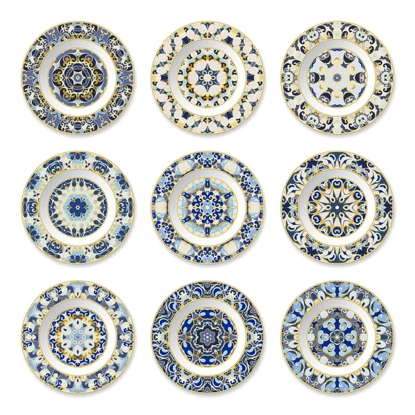 Dekoratif tabak seti