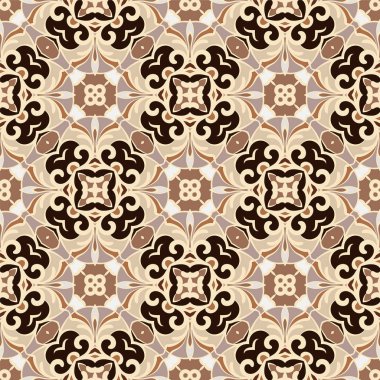 Dikişsiz vintage desen