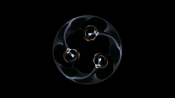 Images fractales abstraites pour la conception créative — Video