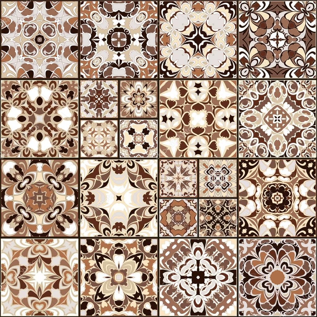 Collection of ceramic tiles