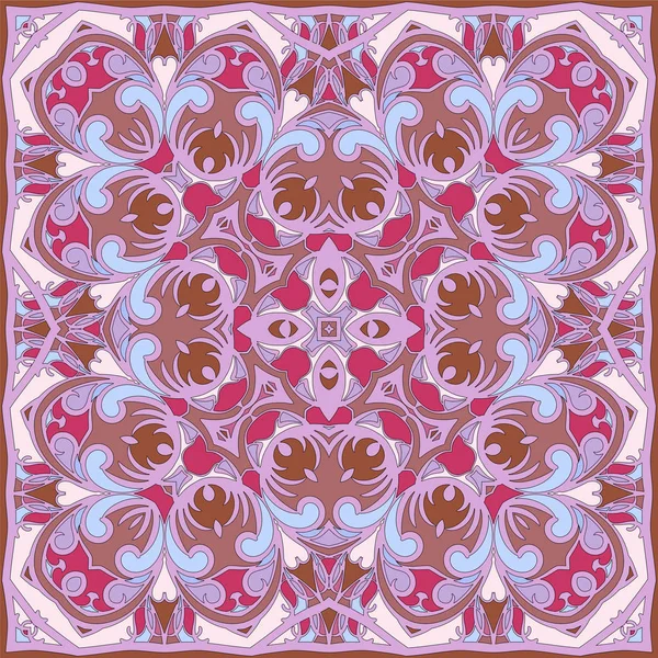 Parlak renkli mendil