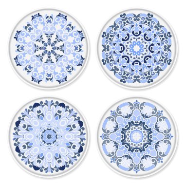 Dekoratif tabak seti