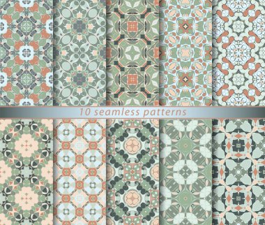 Dikişsiz oryantal desenleri