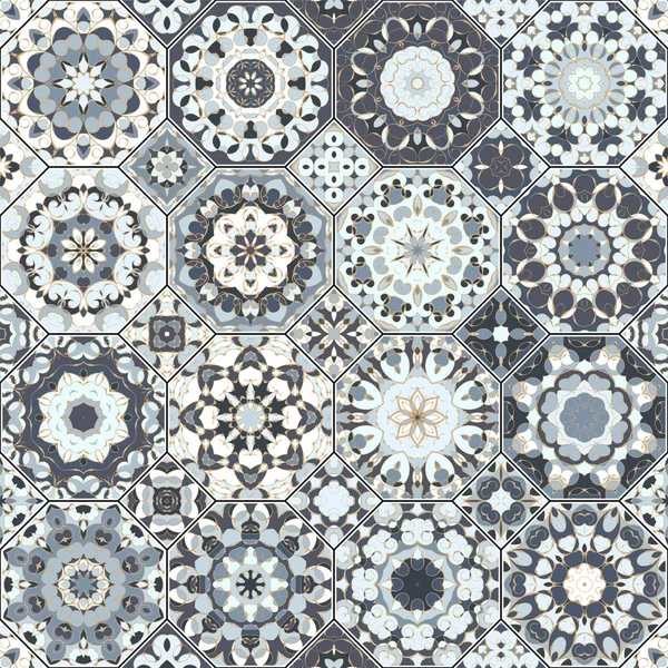 Bir dizi çok renkli fayans.