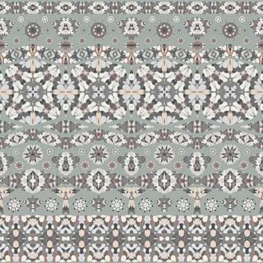 Dikişsiz etnik desenler