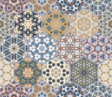 Altıgen set template