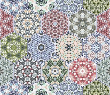 Altıgen set template