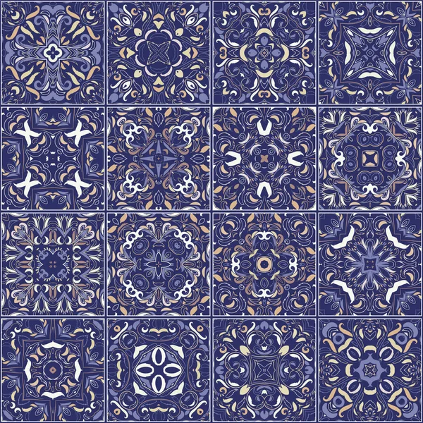 Bir koleksiyonu retro renklerde Seramik Karo.