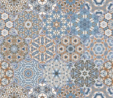 Altıgen set template