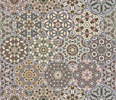 Altıgen set template