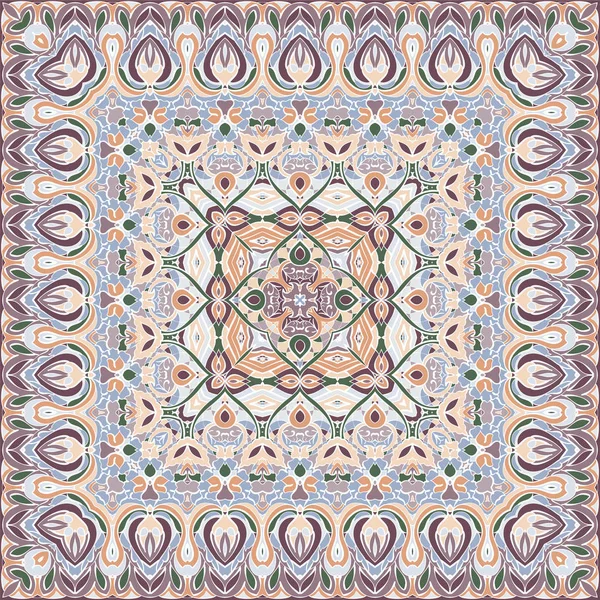 Parlak renkli mendil