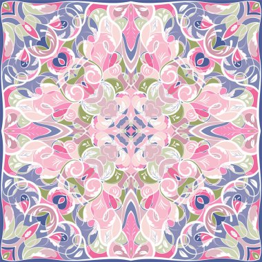 Hassas renkli mendil