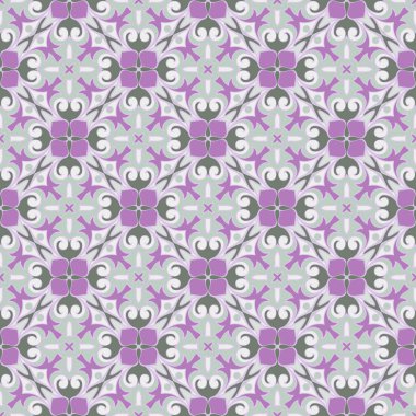 Dikişsiz soyut süsleme