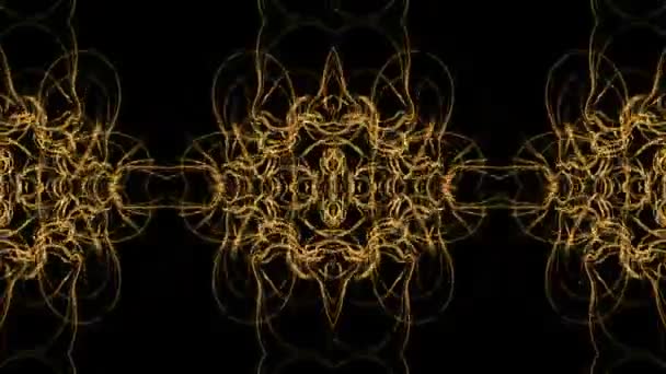 Fond fractal coloré .