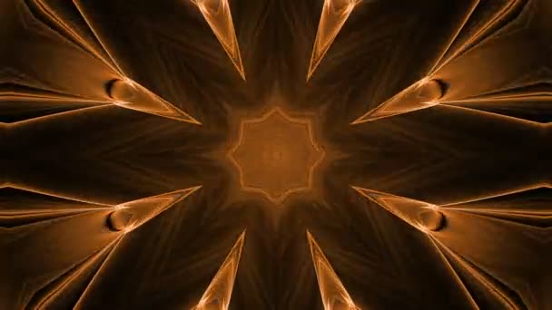 Fond fractal coloré . — Video