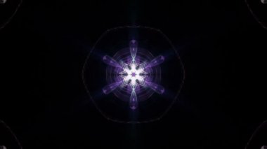 Hareket soyut fraktal desenleri