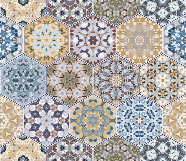 Altıgen set template