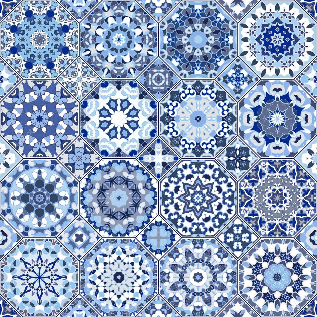 Un conjunto de azulejos de color marrón. — Vector de stock © i0645495