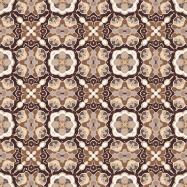 Dikişsiz vintage desen
