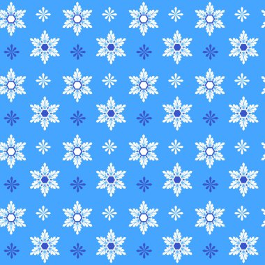 Kar taneleriyle kusursuz bir Noel deseni